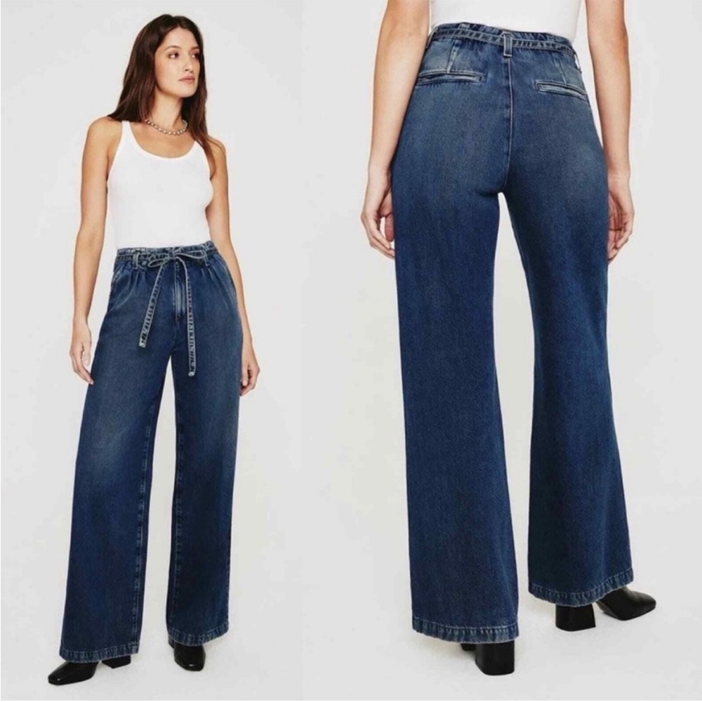 AG Jeans Deven High-Rise Ultra Wide Leg in King Street